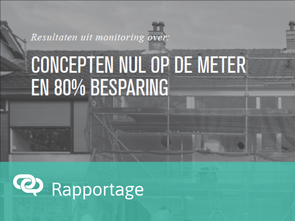 Rapportage Concepten NOM 80% energiebesparing