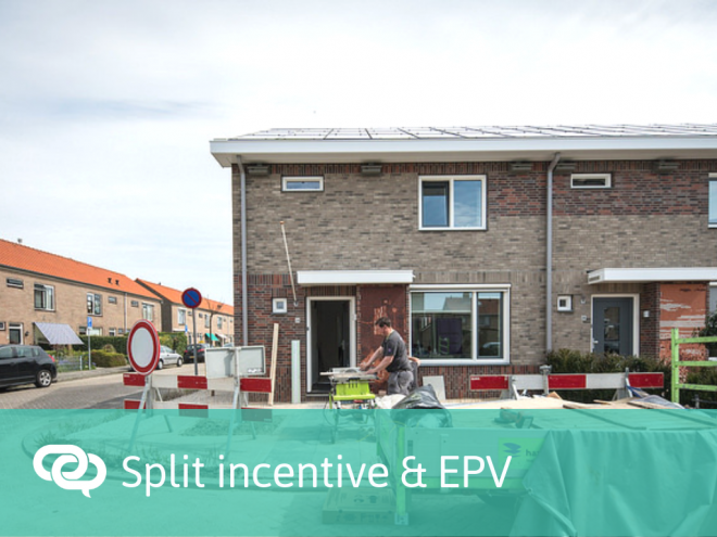 Wat is split incentive en hoe lost de EPV dit op?