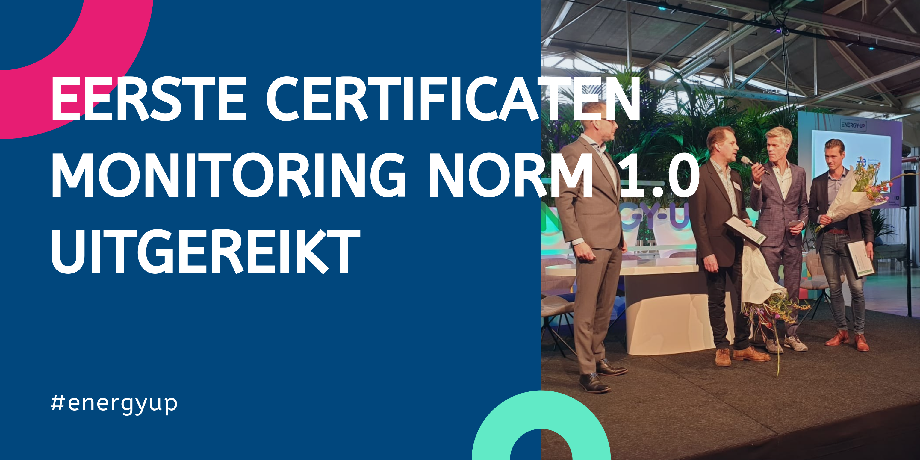 Eerste certificaten monitoring norm 1.0 uitgereikt